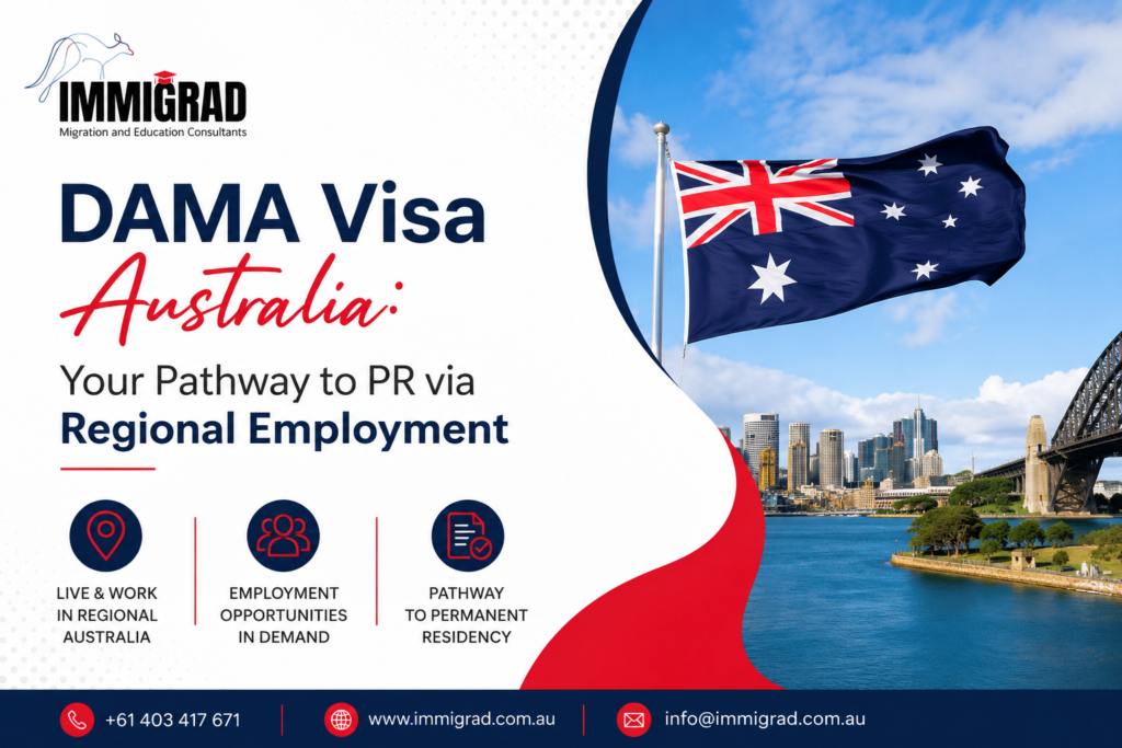 DAMA Visa Australia